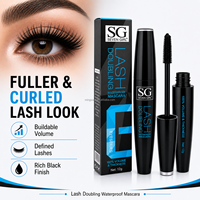 Mascara waterproof longue tenue, volumisant, allongeant, maquillage des yeux, anti-bavures, séchage rapide, extension naturelle des cils, cosmétique