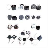 12mm 13mm 17mm circulaire fort 1.5V 3V 5V 12V Mini alarme électronique sonnerie passive piézoélectrique