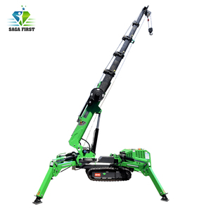 Grúa de araña compacta de giro completo para espacios estrechos <span class=keywords><strong>Mini</strong></span> grúa móvil usada para componentes clave de construcción Motor y motor de engranajes - Product Image 3