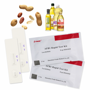 Rapid Aflatoxina B1 AFB1 <span class=keywords><strong>Test</strong></span> Kit Triagem Quantitativa para Grãos Ração Óleo Cozinha Detecção Veterinária de Micotoxinas - Product Image 1