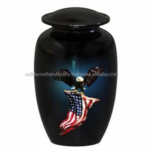 Urnas de cremación de metal para hombres y mujeres, urnas decorativas, urnas hechas a mano, urnas conmemorativas para adultos, urnas funerarias - Product Image 1