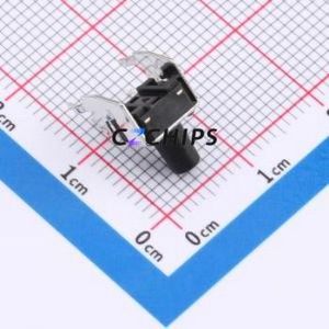 ZX-QC66-8.5ZJ Tactile Switch Through hole Component (THT),6x6mm Switch Single Pole Single Throw Round Button 2.6N Through Hole - Product Image 2