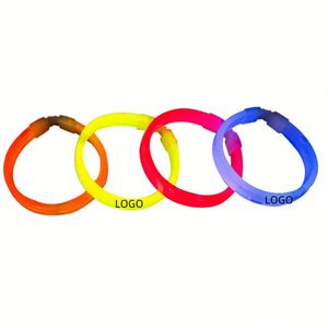 Pulsera de Goma Luminosa Personalizada que Brilla en la Oscuridad, Pulsera Promocional para Fiestas - Product Image 3