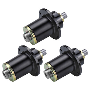 Eje para Cortacésped A10345, Paquete de 3 Soportes de Cuchilla de Aluminio Negro 037-6015-50, Repuestos - Product Image 2
