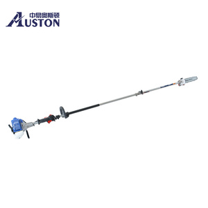 Tree Branch Cutting 2 Stroke <strong>Gasoline</strong> Petrol Power Pruning Long Telescopic Pole <strong>Chainsaw</strong>