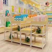 Présentoir Promotionnel Personnalisé de Luxe pour Magasin Maternité & Bébé – Vitrine Autoportante au Design Tendance – Meuble en Promotion