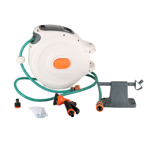 Hose Reel ABS Plastic Wall Mount Garden Water and Car Wash Hot Sale Rewindable Feature - Product Image 6