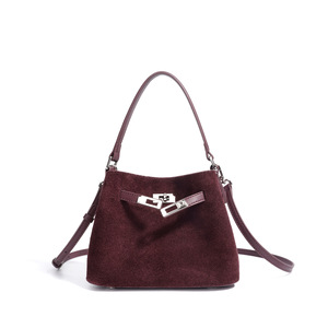 Bolso de Hombro Cuadrado Pequeño de Cuero Genuino para Mujer, Diseño Exclusivo de Alta Gama, Portátil, con Cierre Único, a la Moda, Primavera 2026 - Product Image 5
