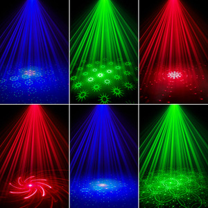 Emslaser 16 motifs, contrôle sonore, intensité réglable, IP33, 5000K, projecteur laser LED pour discothèque, effets de scène DJ, éclairage de fête - Product Image 4