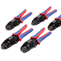 Pince à sertir pour bornes vidéo de surveillance BNC optique Fil et câble coaxiaux Borne hexagonale Source d'alimentation manuelle