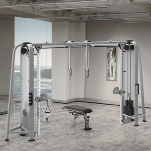 Máquina de Gimnasio Multifunción, Equipo de Fitness de Acero Multifuncional para Ejercicios de Piernas y Hombros, Estación de Poleas Cruzadas LK-08 - Product Image 6
