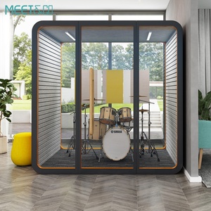 Cabina Insonorizada Prefabricada para Interiores y Exteriores, Oficina, Teléfono, Último Modelo, Silenciosa, para Hotel, Estudio u Oficina - Product Image 5