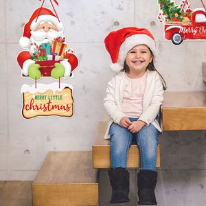 Décoration <span class=keywords><strong>de</strong></span> porte <span class=keywords><strong>de</strong></span> <span class=keywords><strong>Noël</strong></span>, panneau <span class=keywords><strong>de</strong></span> porte d'entrée pour les fêtes d'hiver, pour <span class=keywords><strong>Noël</strong></span>, le Nouvel An, les fêtes, intérieur, <span class=keywords><strong>extérieur</strong></span>, porche, ornement <span class=keywords><strong>de</strong></span> ferme - Product Image 3