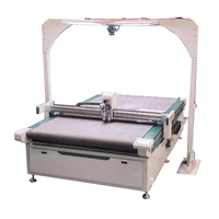 Mesa de Corte Textil Automática con Cuchilla Circular, Máquina Plotter para Cortar Tela, Lona y Tejidos