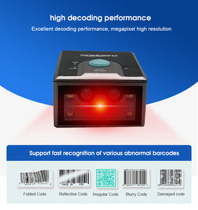 Escáner de línea de producción Rakinda Cross Hair Aiming Light LV3000B de alta sensibilidad para <span class=keywords><strong>OCR</strong></span>/MRZ de pasaportes y escaneo de códigos QR, 300 veces/s - Product Image 5