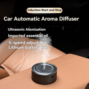 Purificateur d'air de <span class=keywords><strong>voiture</strong></span> et diffuseur d'arômes à ultrasons intelligent avec démarrage/arrêt automatique, <span class=keywords><strong>installation</strong></span> sur tableau de bord, capacité de parfum 30 ml, faible bruit - Product Image 3
