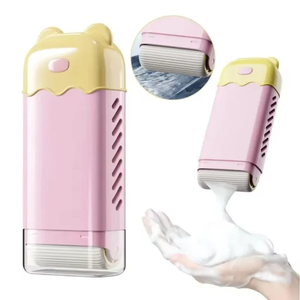 Nuevo Soporte para Esponja de Fregado Manos Libres, Jabonera Multifuncional con Caja de Burbujas, Rodillo Esponjoso con Drenaje Automático para Baño - Product Image 1