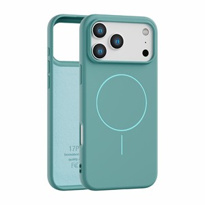 For Apple 17 Air shockproof TPU phone case, matte magnetic for iPhone 15 solid color, 16 with fleece lining phone cover - Product Image 6