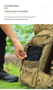 Wholesale Outdoor Portable Folding Aluminum Oxford Cloth Seat Beach Chairs Lightweight Stool Fishing Chair with Carry Bag <b>Picnic</b> - Product Image 3