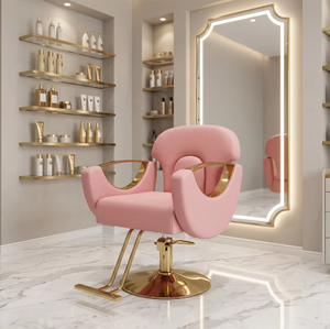 Muebles de Salón de Belleza Modernos de Lujo, Silla de Peluquería para Damas, Silla de Barbería - Product Image 4