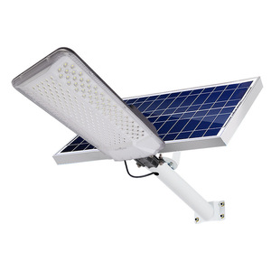 مصابيح شمسية خارجية ، مصباح شارع شمسي <span class=keywords><strong>LED</strong></span> W ، بطارية ذات سعة كبيرة لإضاءة الشوارع في الهواء الطلق - Product Image 2