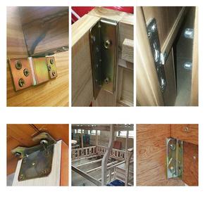 Phụ Kiện Phần Cứng Vô Hình Kết Nối Giường Treo Khung Bản Lề Dầm Giường Hình Chữ U Sửa Chữa Khung Kim Loại Dập Các Bộ Phận - Product Image 3