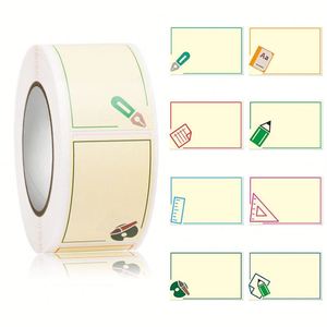 Ideal para niños Escuela y reuniones de empleados Paquete de adhesivo 'Hola, mi nombre es' Pegatinas/insignias/etiquetas de nombre - Product Image 4