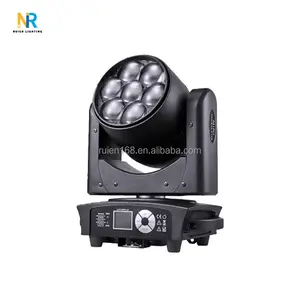 RuiEn moving head bee eye 7 x 40w wash zoom light effect for wedding dj show concert bar party