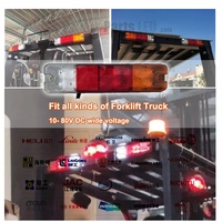 12V 24V 5w universel chariot élévateur led feu arrière remorque combinaison feux arrière tourner arrêt frein feu arrière