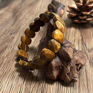 Bracelet en pierre naturelle avec perles de verre colorées pour l'équilibre des chakras, expédition rapide mondiale, échantillon de pré-production - Product Image 5