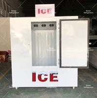 Chine Bas Prix Glacière Merchandiser Location Extérieur Mur Froid Glacière Glacière Congélateur Box à Vendre
