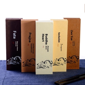 Venta caliente 80g Varillas de incienso de madera de agar de sándalo Incienso de madera para uso religioso y de aromaterapia en interiores - Product Image 2