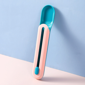 Pet <b>Feeder</b> <b>Cat</b> Strip Squeeze Spoon for Lickable Wet <b>Cat</b> Treats Pet Liquid Snack Feeding - Product Image 2
