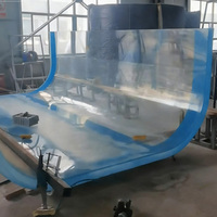 Panneau acrylique épais et robuste de haute qualité pour piscines, directement de l'usine, haute transparence, installation facile