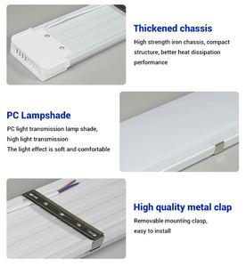 2FT 4FT 8FT T8 Tube <span class=keywords><strong>LED</strong></span> Linear Strip Lighting Fixture <span class=keywords><strong>LED</strong></span> Batten Light - Product Image 3