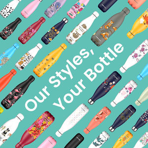 Botella de agua personalizada para bebidas deportivas de 500ml Trinkflasche Edelstahl, termo aislado al vacío de acero inoxidable para niños y adultos - Product Image 4