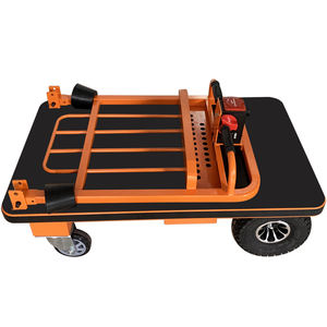 Alışveriş kullanımı için açık kasa kamyon KG kapasiteli manuel itme/çekme ile ağır elektrikli dört tekerlekli katlanabilir 300 sepeti - Product Image 2