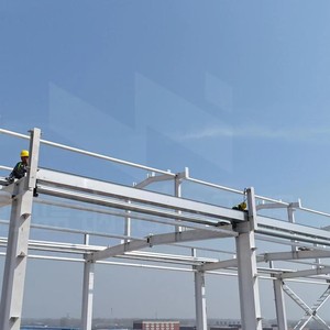 Almacén de Estructura de Acero Ligero Moderno Hecho en China, Fábrica Prefabricada Personalizada, Edificio de Taller Moderno - Product Image 4
