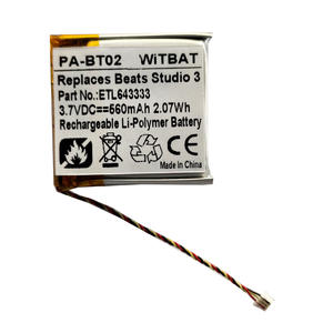 ETL643333 Baterai Headphone Beats Studio 3 - Product Image 1