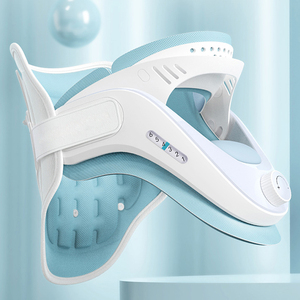 Perawatan Rehabilitasi atau Perangkat Kerah Nyaman, Perangkat Traksi Tengkuk Vertebra Penyangga Leher Lembut Dapat Disesuaikan - Product Image 5