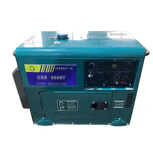 Energy Saving And Efficient 20.5 22.7A 4.5 4.8 5 5.2KW Electric Diesel Generator Silent Diesel Generator For Remote Areas