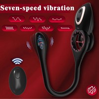 Amazon Bestseller Vibrierender Ferngesteuerter Penisring für Männer Cockring Analplug für Paare