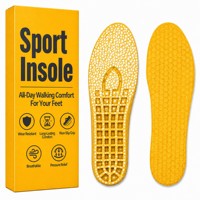 Semelles de sport AureRight en PU antichoc, légères, antidérapantes, durables et écologiques pour la course à pied longue distance en extérieur