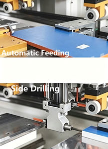 Routeur CNC 1325 4 axes, machine de gravure <span class=keywords><strong>sur</strong></span> bois, commande Syntec, moteur à engrenages, axe rotatif indépendant pour matériaux cylindriques et plats - Product Image 5