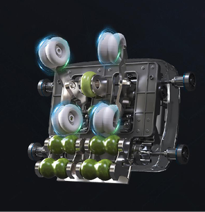 VCT Thai Massage 4D Ganzkörper Deluxe Massage stuhl Schwerelosigkeit PU-Leder Voll automatisch tragbar und faltbar - Product Image 2