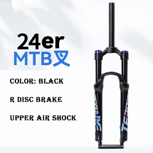 <span class=keywords><strong>Fourche</strong></span> avant inversée à suspension de vélo <span class=keywords><strong>vtt</strong></span> 26/27. <span class=keywords><strong>Fourche</strong></span> pneumatique de 5/29 pouces, <span class=keywords><strong>fourche</strong></span> à suspension pneumatique pour vélo de route - Product Image 4