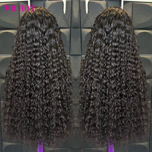 Perruque frontale complète HD en cheveux humains naturels vierges indiens bruts, densité 200%, avec dentelle transparente, vente en gros - Product Image 5