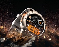 1,43 pulgadas pantalla AMOLED 5ATM impermeable hombres deporte GPS Reloj inteligente DM56 con brújula de altitud para hombres Reloj Inteligente