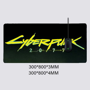 Tigerwings Tapis de souris en caoutchouc <span class=keywords><strong>Cyberpunk</strong></span> <span class=keywords><strong>2077</strong></span> personnalisé, design tendance, 300*800 mm, antidérapant, tapis de bureau personnalisé en stock - Product Image 6