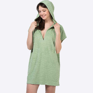 Vente en gros Vêtements <span class=keywords><strong>de</strong></span> nuit à capuche longs en coton doux grande taille à manches courtes pour femmes Chemises <span class=keywords><strong>de</strong></span> nuit - Product Image 2